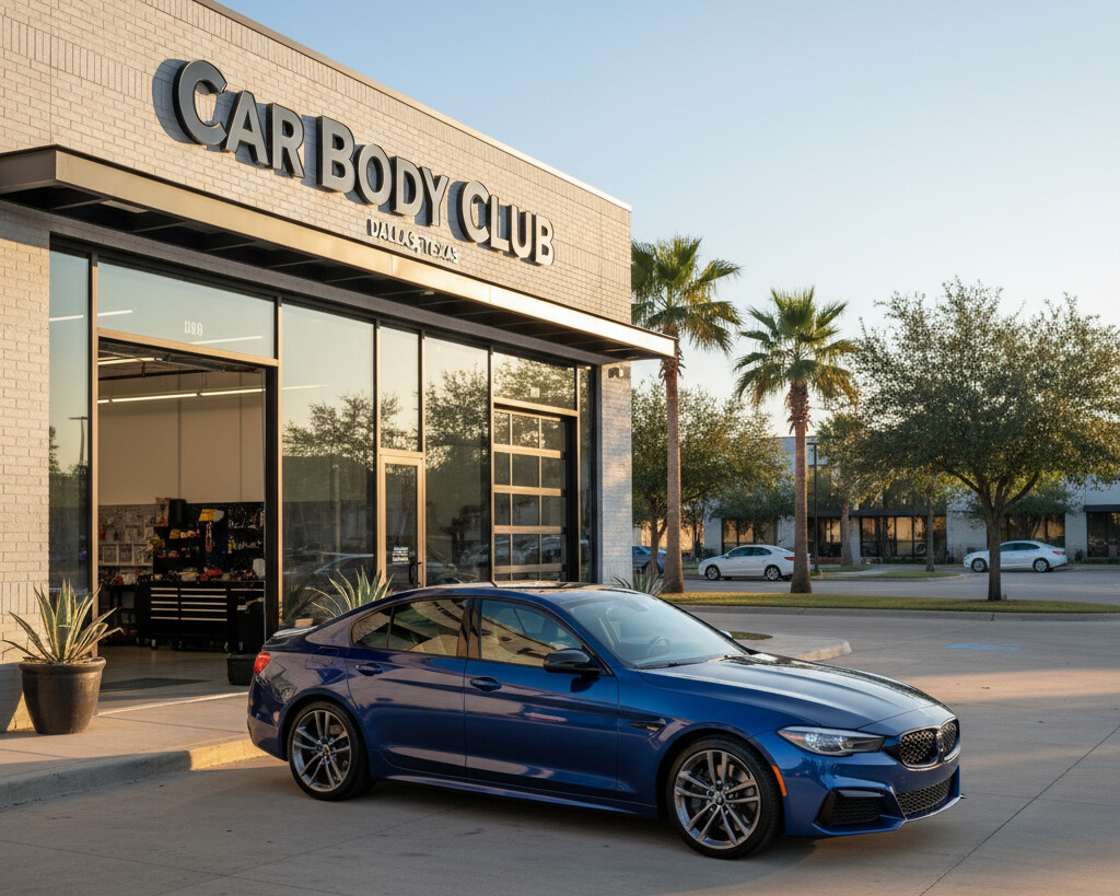 Auto body and collision repair in Dallas TX at Car Body Club